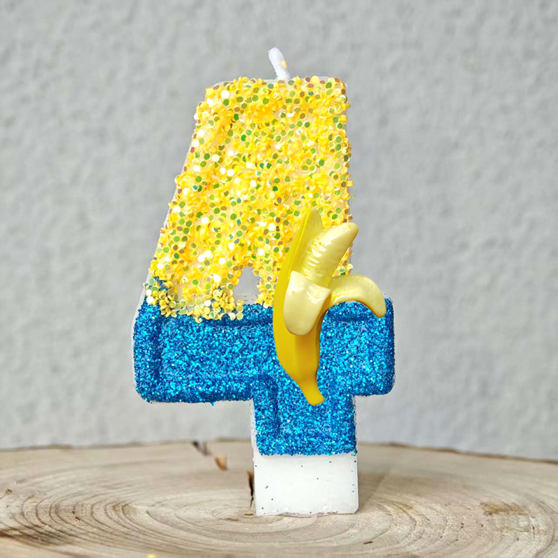 Cute Yellow Banana Man Candle  - Zebra Candle Supplies review and price