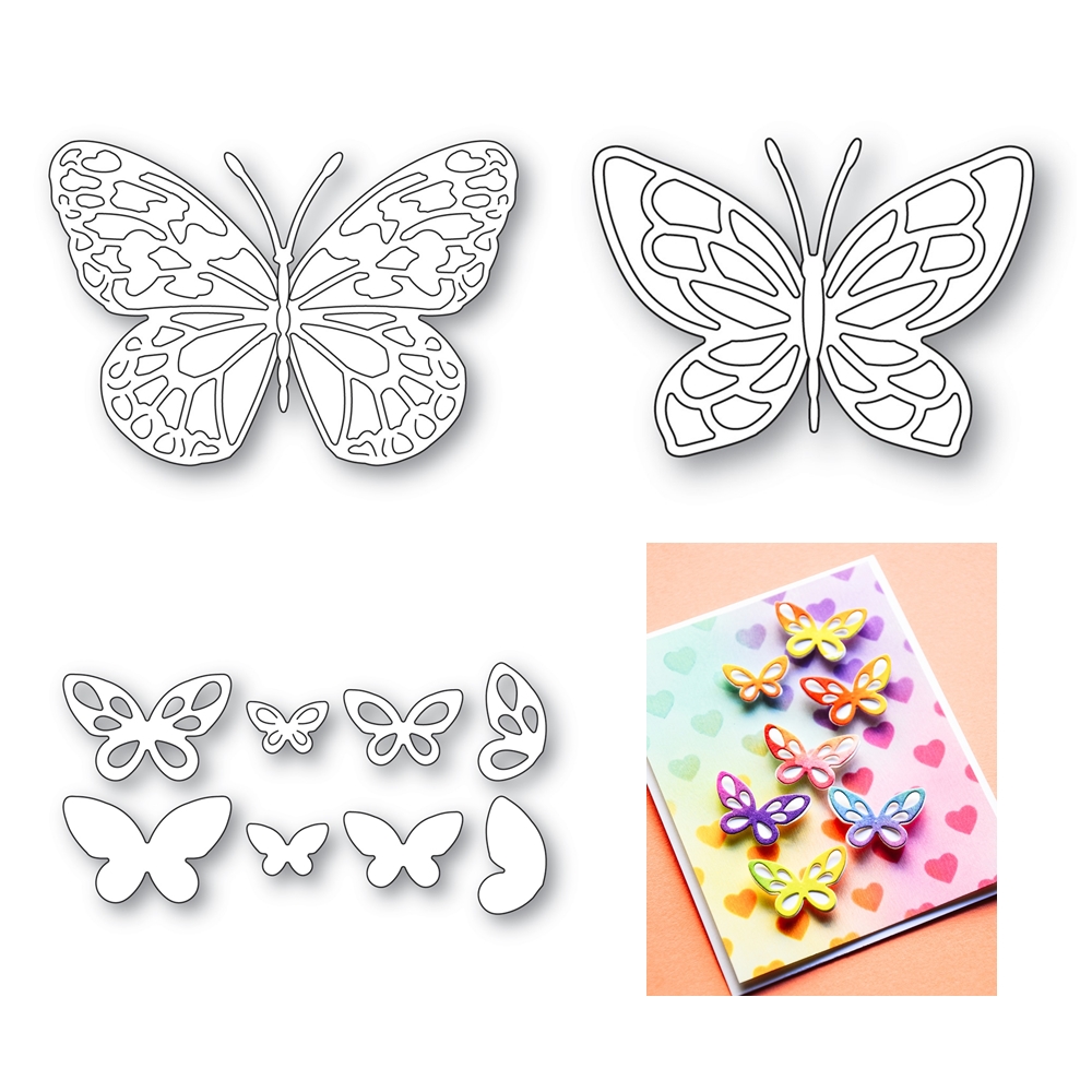 Stained Glass Butterfly Metal  - Candle Glass Supplies review and price