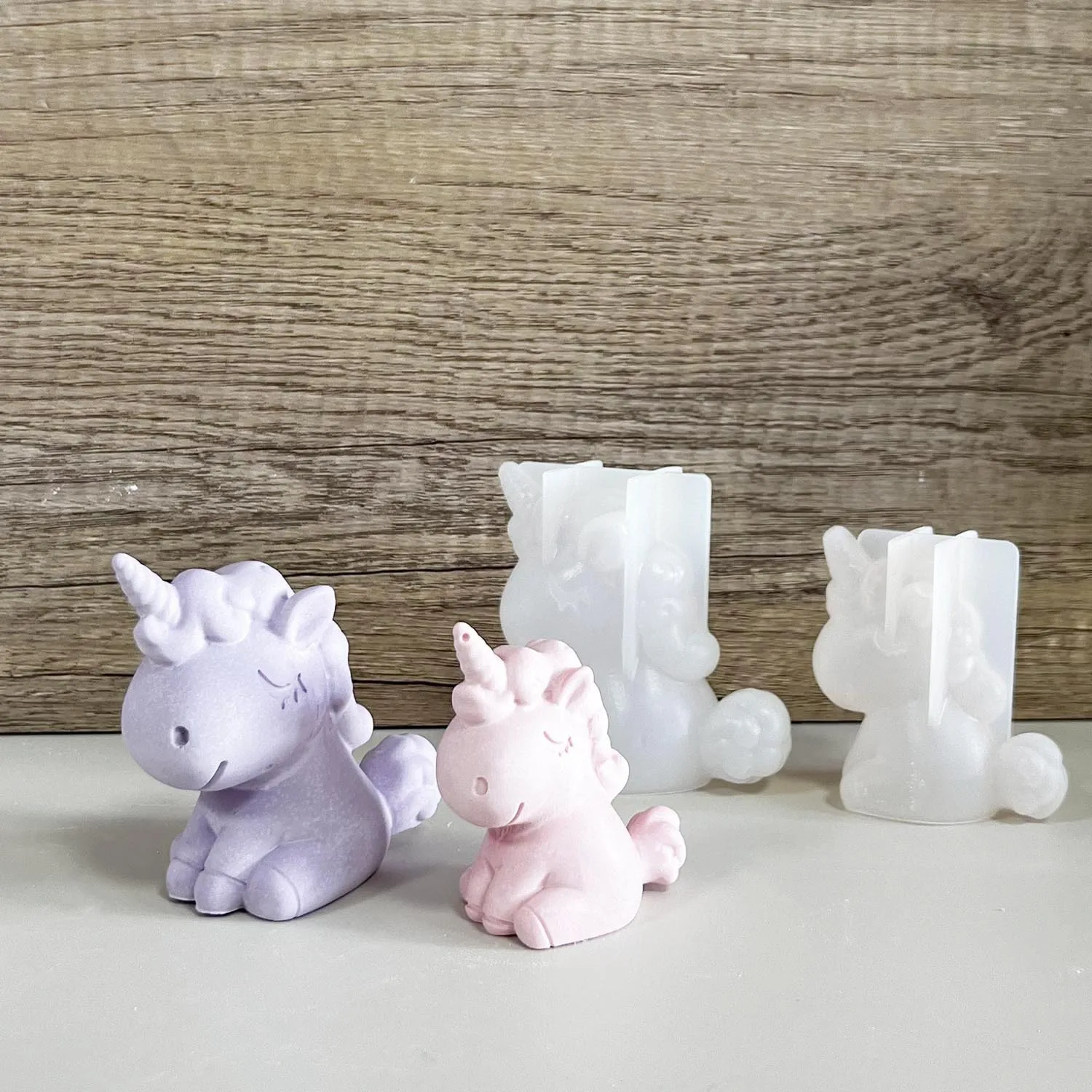 3D Geometric Silicone Unicorn  - Candle Making Supplies Kit review and price