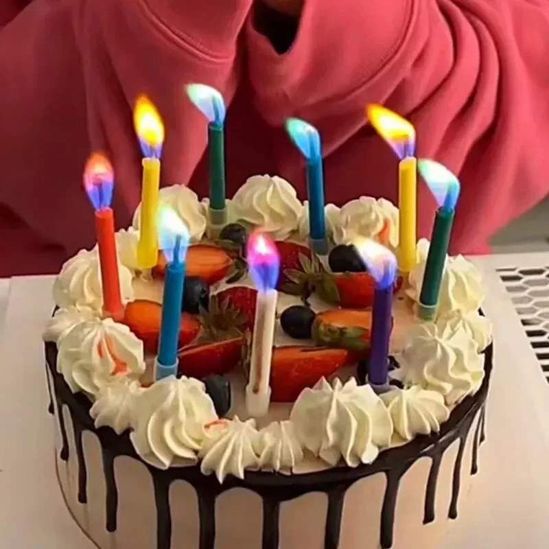 6pcs Colored Birthday Party Su - Zebra Candle Supplies review and price