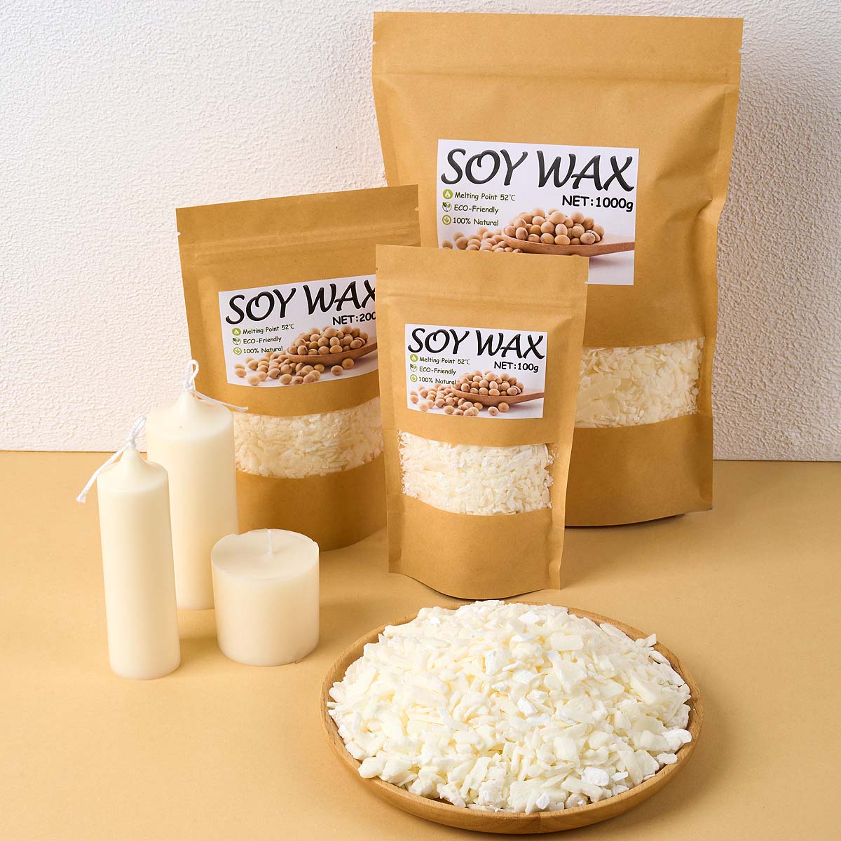 1 Pounds Pure White Soy Wax Fo - Candle Making Supplies Kit review and price