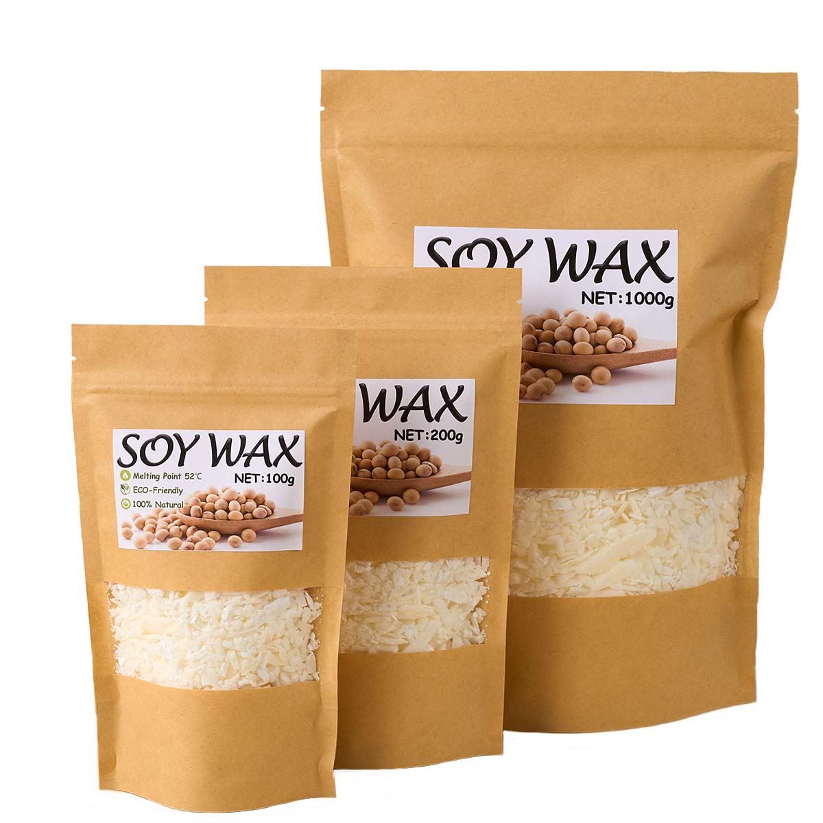 1 Pounds Pure White Soy Wax Fo - Candle Making Supplies Kit review and price