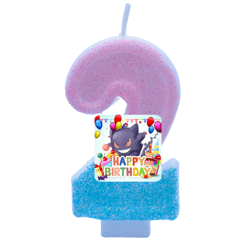 Pokemon Gengar Candles Themed  - Zebra Candle Supplies review and price