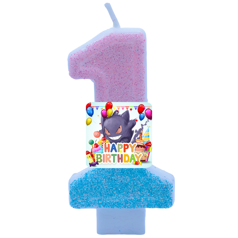 Pokemon Gengar Candles Themed  - Zebra Candle Supplies review and price