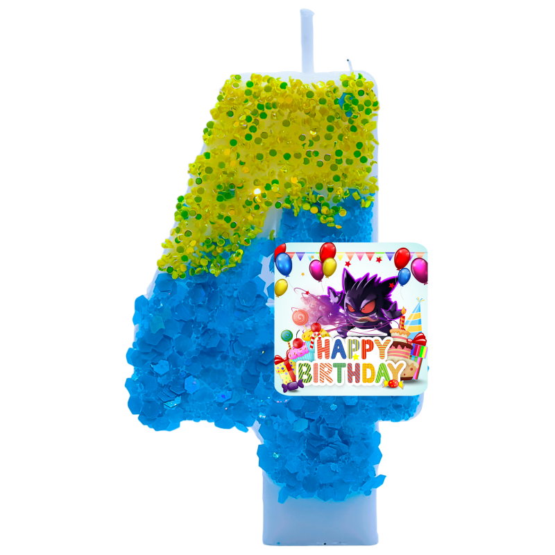 Pokemon Gengar Candles Themed  - Zebra Candle Supplies review and price