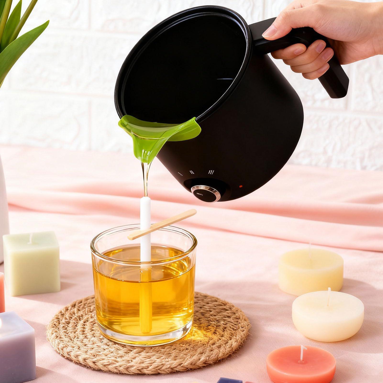 Candle Wax Melting Pot 1.5L La - Candle Making Supplies Kit review and price