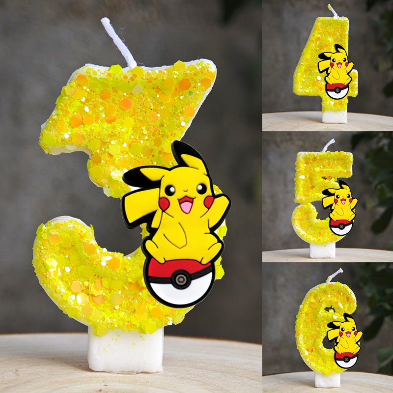 Pokemon Pikachu Candle Monster - Zebra Candle Supplies review and price