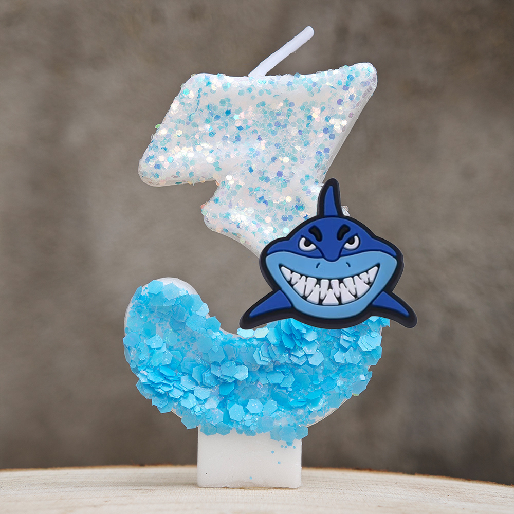 Shark Candle Anime Figure Digi - Zebra Candle Supplies review and price