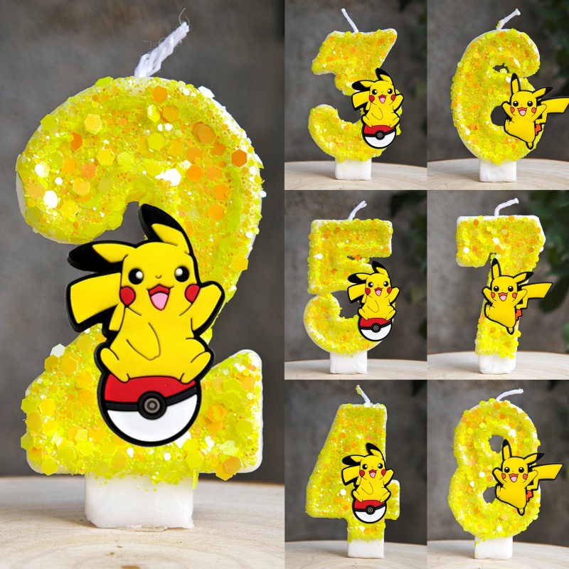 Pokemon Pikachu Candle Cartoon - Zebra Candle Supplies review and price