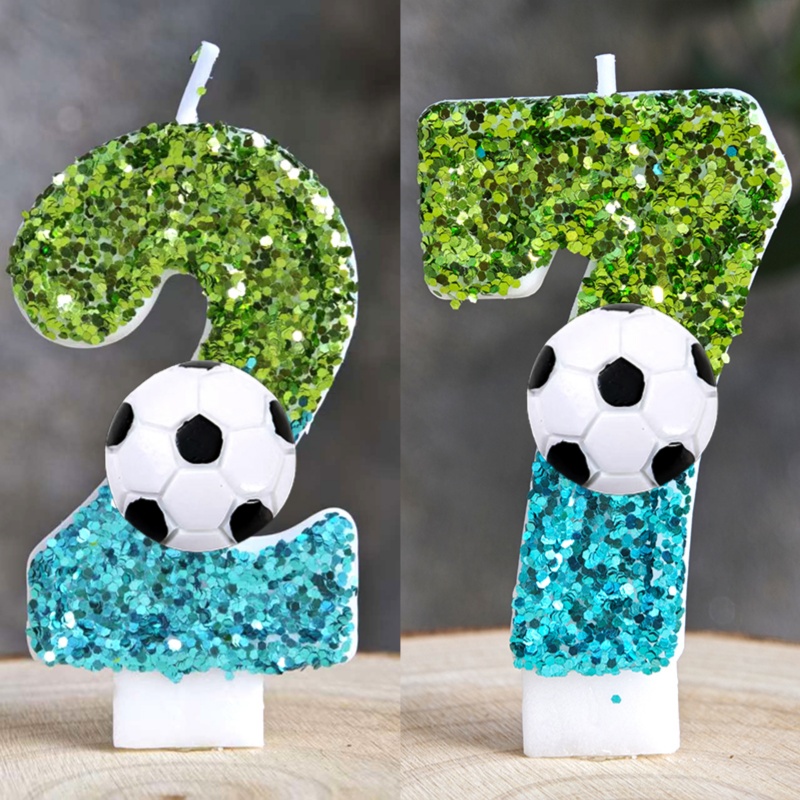 Football Candles Number 0-9 So - Zebra Candle Supplies review and price