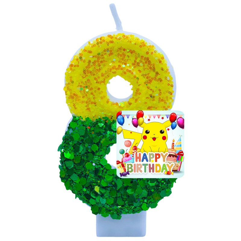 Pokemon Monster Pikachu Candle - Zebra Candle Supplies review and price