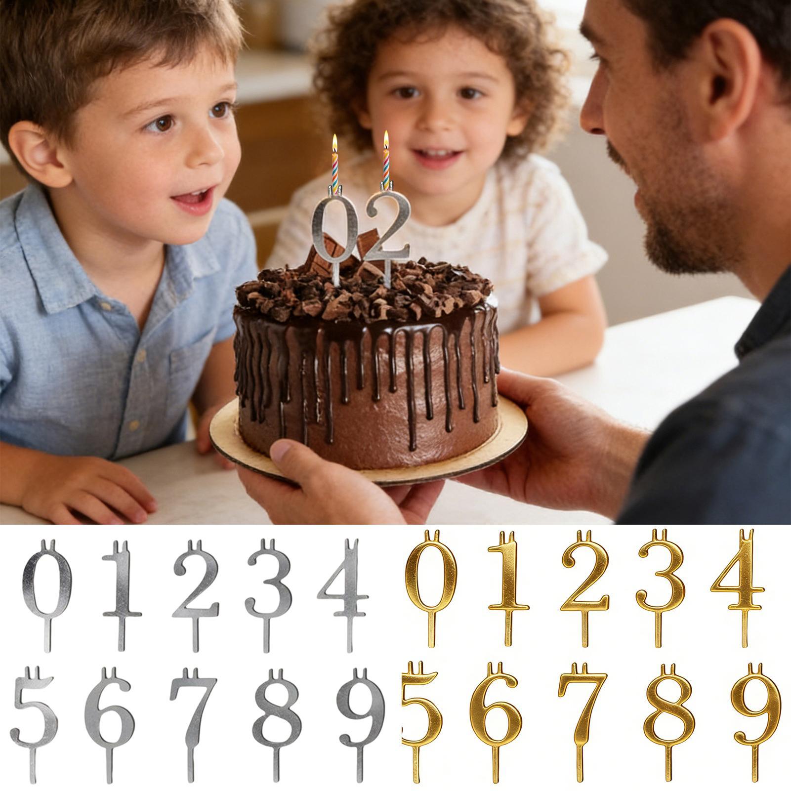 10pcs 0-9 Number Cake Toppers  - Candle Making Supplies Kit review and price