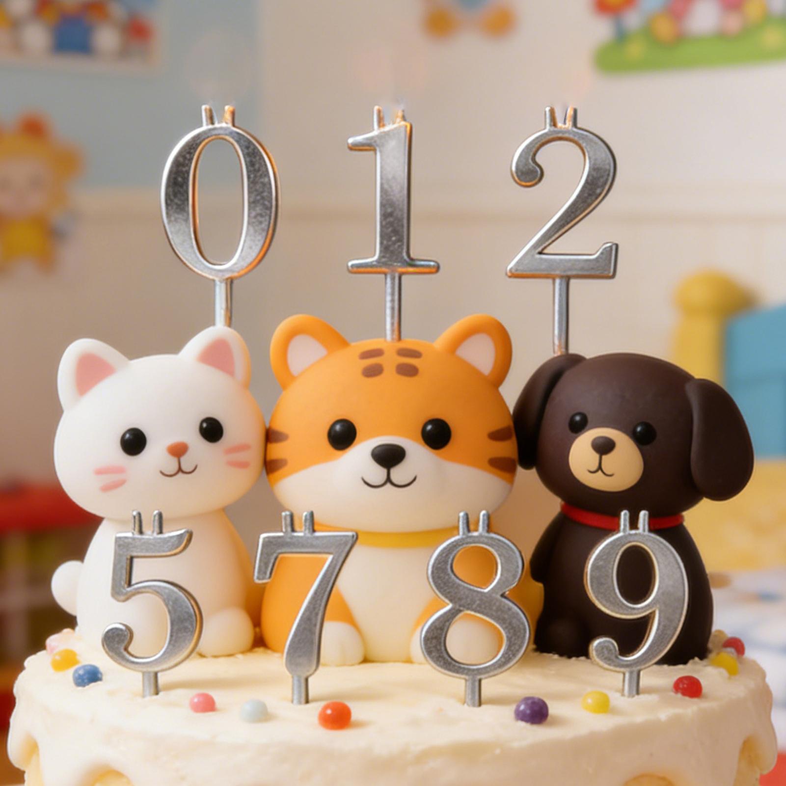 10pcs 0-9 Number Cake Toppers  - Candle Making Supplies Kit review and price